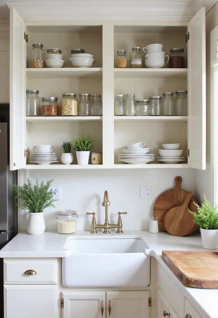 12 Open Kitchen Cabinets Ideas for Airy Accessible Everyday Style 12 12 Open Kitchen Cabinets Ideas for Airy Accessible Everyday Style 2. Open Cabinets for Everyday Essentials