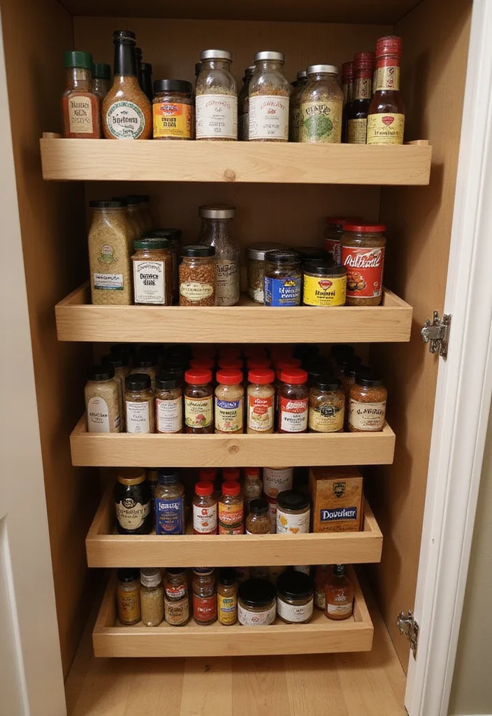 12 Pantry Ideas for Small Kitchen for Better Space and Easy Access 89 12 Pantry Ideas for Small Kitchen for Better Space and Easy Access 9. Tiered Storage Solutions