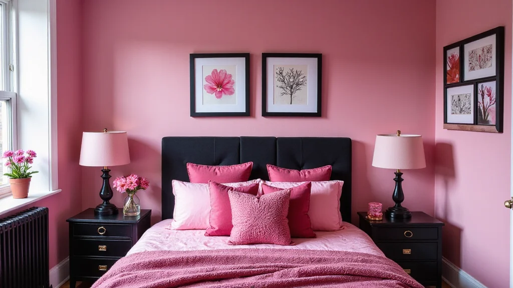 12 Pink and Black Bedroom Ideas for Bold Playful Stylish Contrast