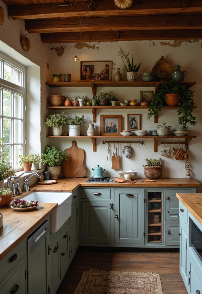 12 Rustic Small Kitchen Ideas for Warm Functional Cottage Charm 100 12 Rustic Small Kitchen Ideas for Warm Functional Cottage Charm 10. Personal Touches and Decor