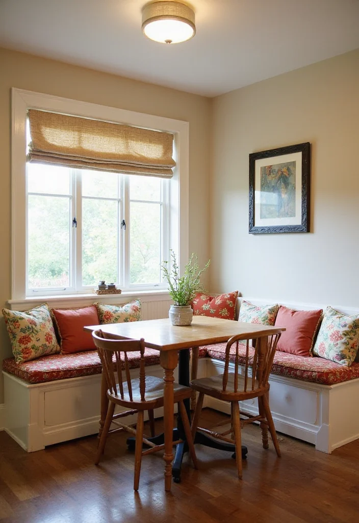 12 Rustic Small Kitchen Ideas for Warm Functional Cottage Charm 23 12 Rustic Small Kitchen Ideas for Warm Functional Cottage Charm 3. Cozy Nook for Dining