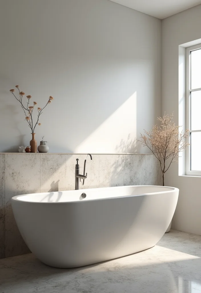 12 Small Bathroom Ideas With Tub for Smart Space Efficient Layouts 45 12 Small Bathroom Ideas With Tub for Smart Space Efficient Layouts 5. Luxurious Freestanding Tubs