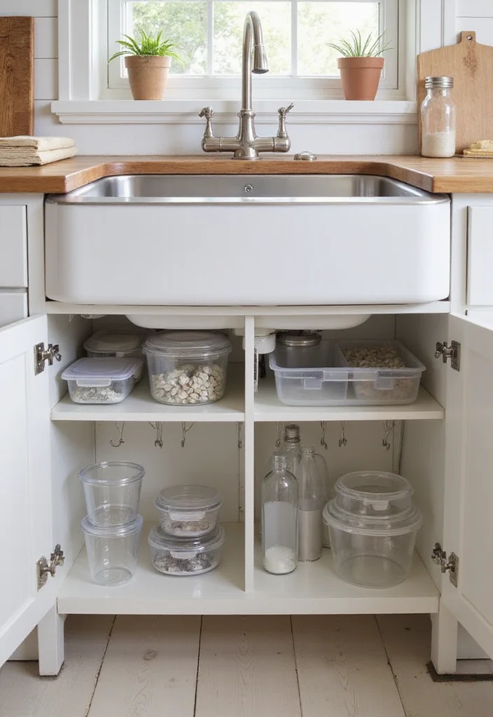 12 Small Kitchen Cabinets Ideas for Efficient Storage Solutions 34 12 Small Kitchen Cabinets Ideas for Efficient Storage Solutions 4. Under Sink Storage Solutions