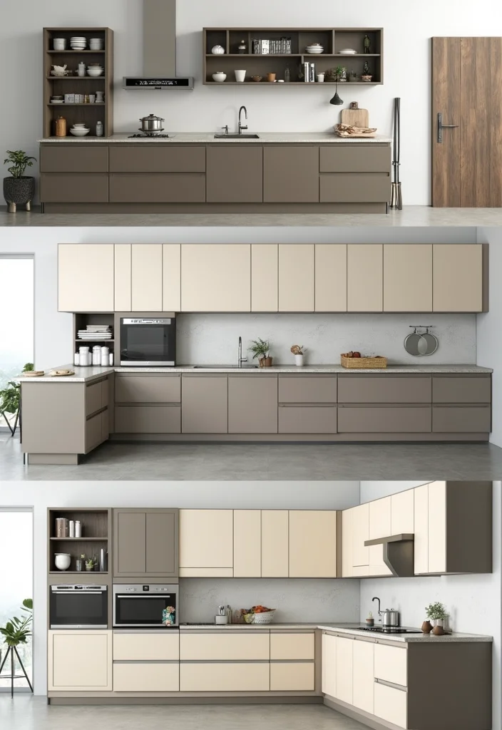 12 Small Kitchen Cabinets Ideas for Efficient Storage Solutions 45 12 Small Kitchen Cabinets Ideas for Efficient Storage Solutions 5. Modular Cabinets