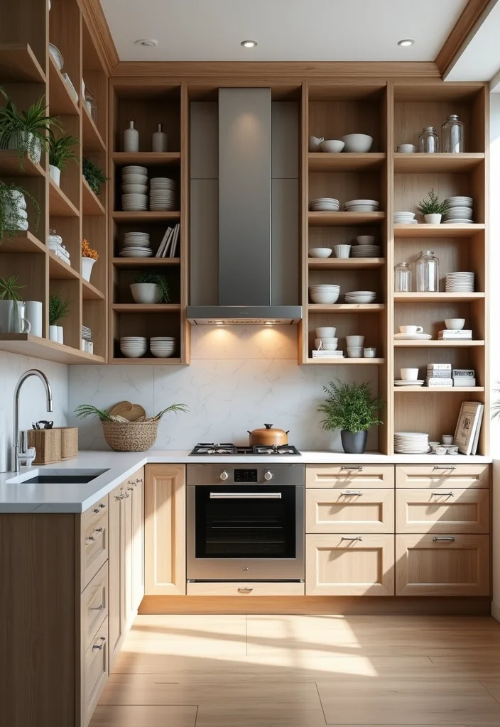 12 Small Kitchen Cabinets Ideas for Efficient Storage Solutions 56 12 Small Kitchen Cabinets Ideas for Efficient Storage Solutions 6. Ceiling High Cabinets