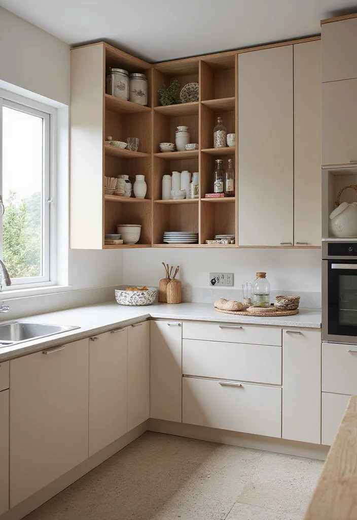 12 Small Kitchen Cabinets Ideas for Efficient Storage Solutions 89 12 Small Kitchen Cabinets Ideas for Efficient Storage Solutions 9. Nesting Cabinets