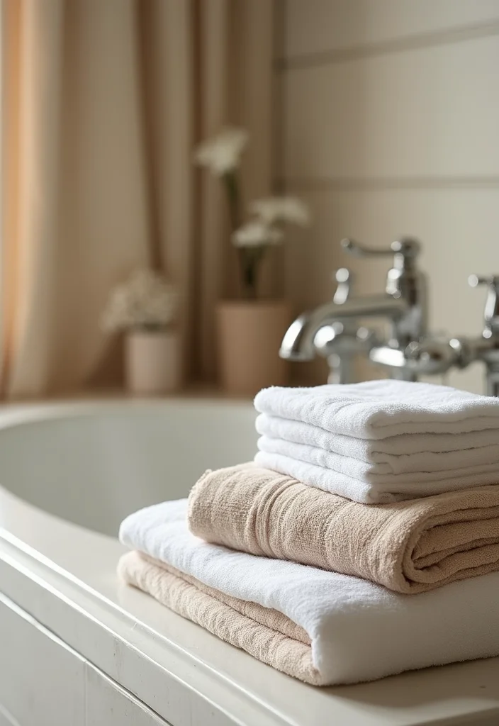 12 Small Luxury Bathroom Ideas for Elegant Compact Comfort 67 12 Small Luxury Bathroom Ideas for Elegant Compact Comfort 7. Beautiful Bath Linens