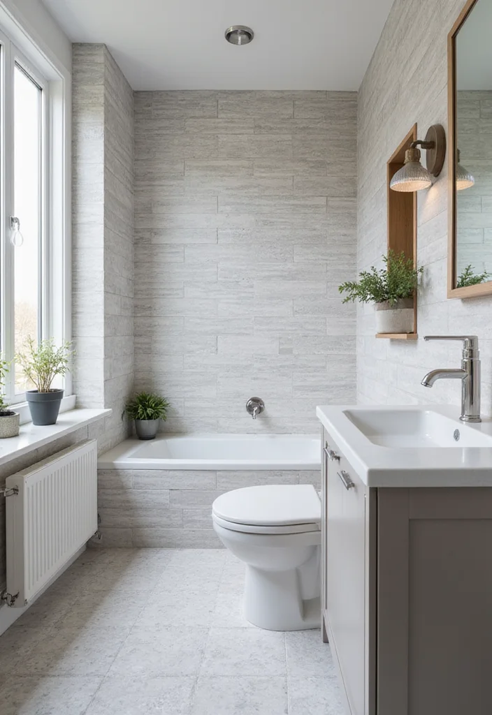 12 Subway Tile Bathroom Ideas for Timeless Clean Classic Style 56 12 Subway Tile Bathroom Ideas for Timeless Clean Classic Style 6. Textured Subway Tiles for Visual Interest