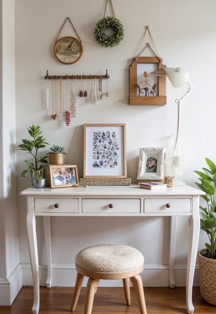 12 Vanity Ideas Bedroom for Practical Pretty Everyday Use 111 12 Vanity Ideas Bedroom for Practical Pretty Everyday Use 11. Personal Touches with DIY Decor