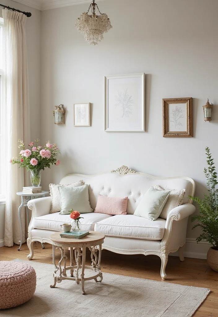 12 White Sofa Living Room Ideas for Bright Clean Airy Looks 89 12 White Sofa Living Room Ideas for Bright Clean Airy Looks 9. Vintage Charm