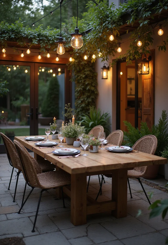 14 Backyard Living Ideas for Comfortable Social Outdoor Spaces 34 14 Backyard Living Ideas for Comfortable Social Outdoor Spaces 4. Outdoor Dining Spaces
