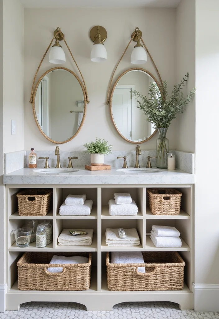 14 Bathroom Cabinets Ideas for Better Storage and Clean Lines 100 14 Bathroom Cabinets Ideas for Better Storage and Clean Lines 10. Open Storage Concepts