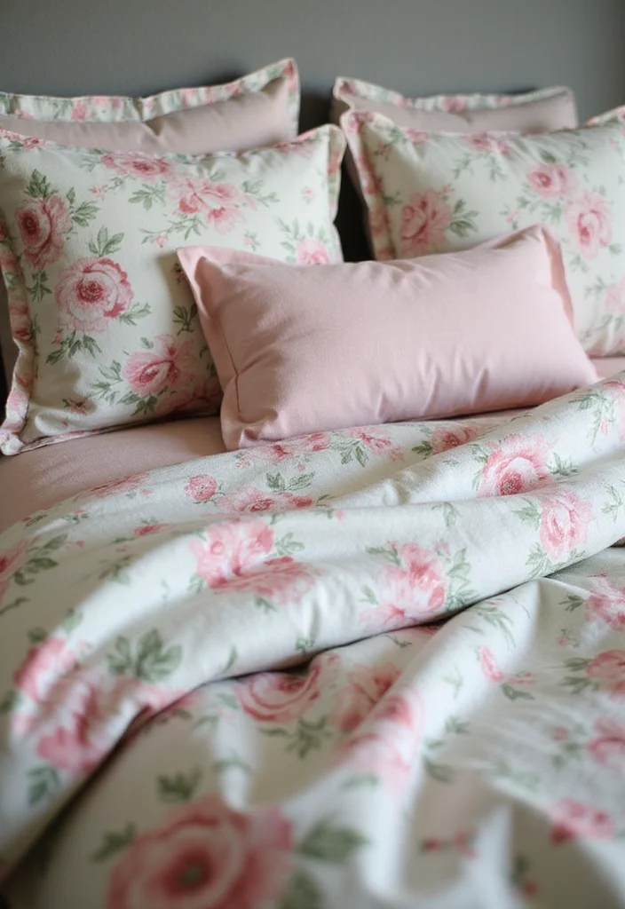 14 Cottage Bedroom Ideas for Soft Cozy Comfortable Charm 12 14 Cottage Bedroom Ideas for Soft Cozy Comfortable Charm 2. Vintage Cottage Style Bedding