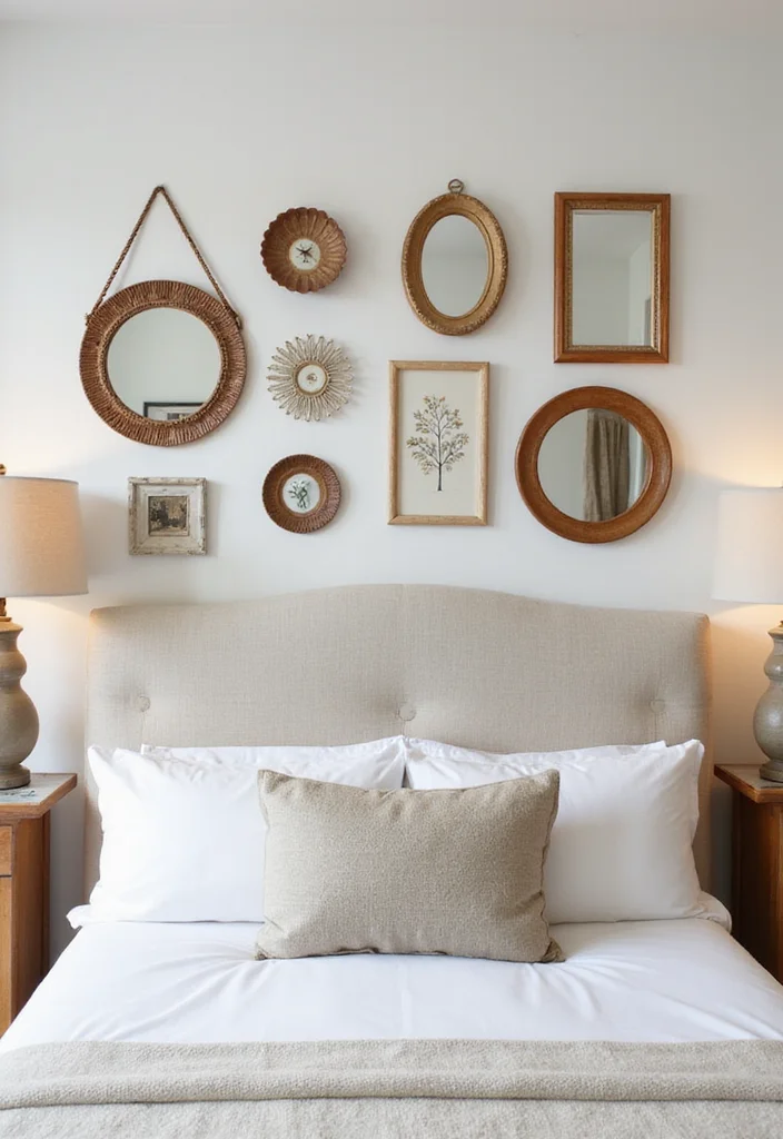 14 Cottage Bedroom Ideas for Soft Cozy Comfortable Charm 67 14 Cottage Bedroom Ideas for Soft Cozy Comfortable Charm 7. Whimsical Wall Art