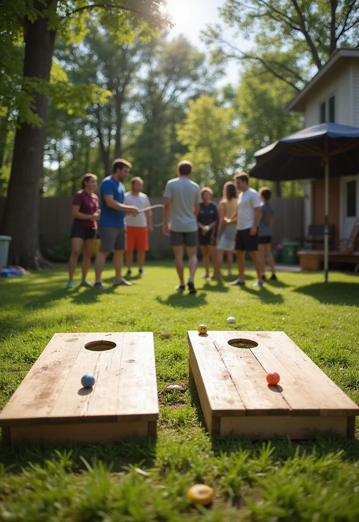 14 Family Backyard Ideas for Fun Comfortable Shared Living 122 14 Family Backyard Ideas for Fun Comfortable Shared Living 12. Family Game Area