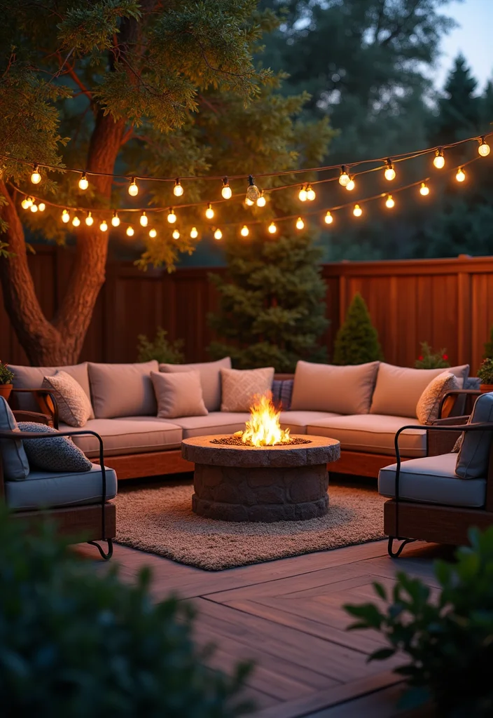 14 Family Backyard Ideas for Fun Comfortable Shared Living 12 14 Family Backyard Ideas for Fun Comfortable Shared Living 2. Cozy Outdoor Living Room
