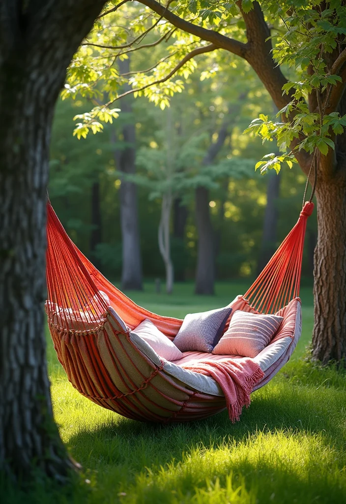 14 Family Backyard Ideas for Fun Comfortable Shared Living 89 14 Family Backyard Ideas for Fun Comfortable Shared Living 9. Hammock Oasis