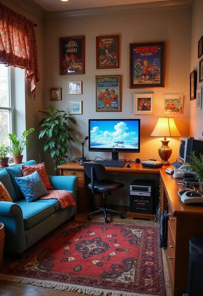 14 Gamer Bedroom Ideas for Cool Creative Immersive Setups 34 14 Gamer Bedroom Ideas for Cool Creative Immersive Setups 4. Retro Vibes