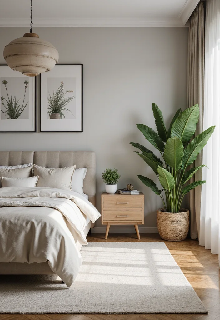 14 Luxury Bedroom Design Ideas for Elegant Comfortable Retreats 144 14 Luxury Bedroom Design Ideas for Elegant Comfortable Retreats 14. Indoor Plants