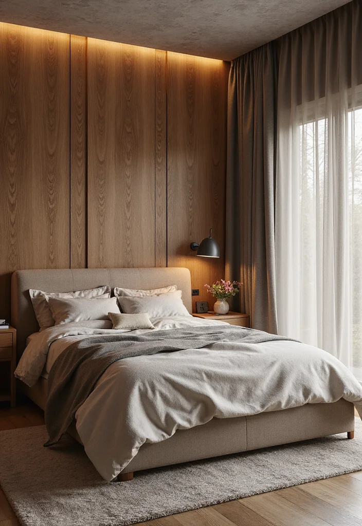 14 Luxury Bedroom Design Ideas for Elegant Comfortable Retreats 67 14 Luxury Bedroom Design Ideas for Elegant Comfortable Retreats 7. Textured Walls