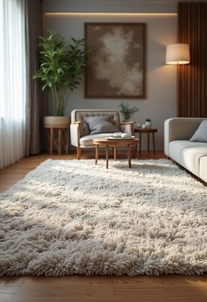 14 Luxury Living Room Ideas for Elegant Modern Sophisticated Style 6. Luxurious Area Rugs