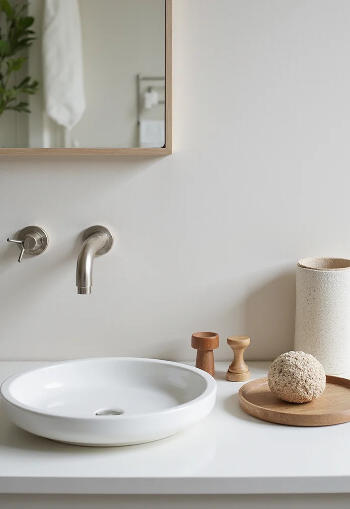 14 Minimalist Bathroom Ideas for Clean Calm Modern Style 100 14 Minimalist Bathroom Ideas for Clean Calm Modern Style 10. Eco Friendly Accessories