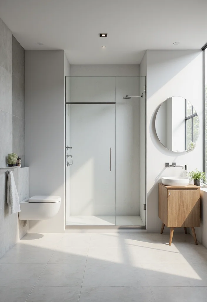 14 Minimalist Bathroom Ideas for Clean Calm Modern Style 144 14 Minimalist Bathroom Ideas for Clean Calm Modern Style 14. Smart Technology