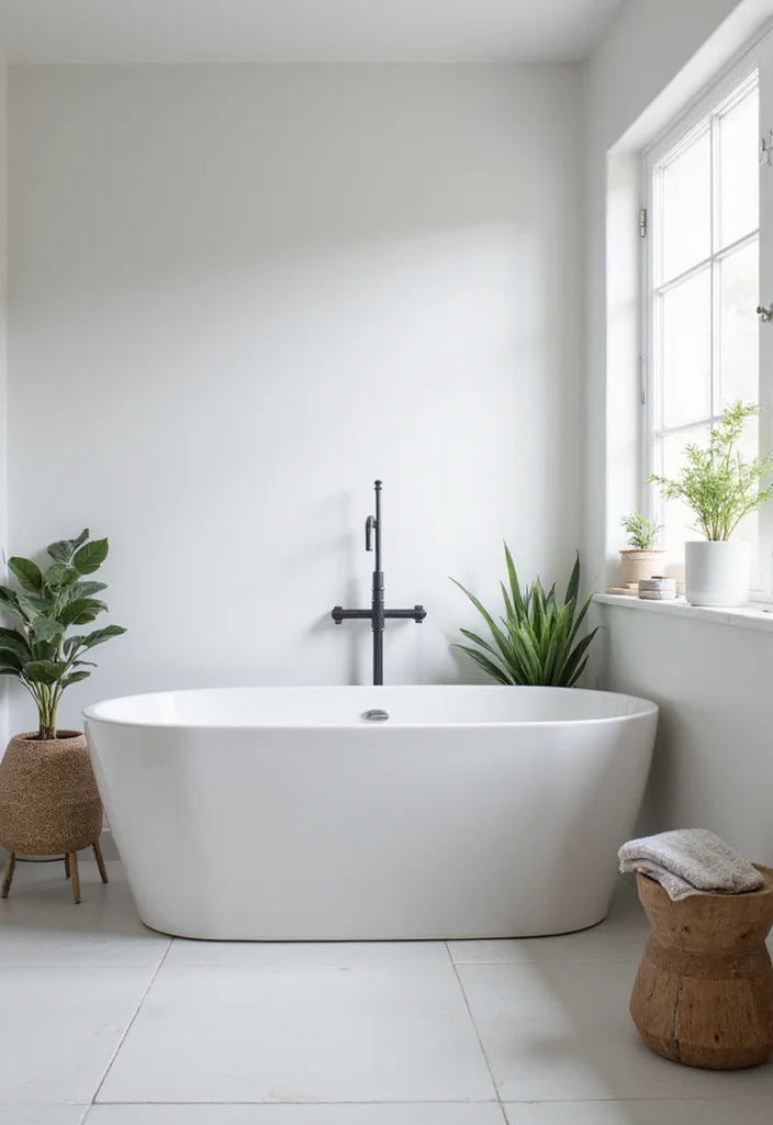 14 Minimalist Bathroom Ideas for Clean Calm Modern Style 12 14 Minimalist Bathroom Ideas for Clean Calm Modern Style 2. Neutral Color Palette