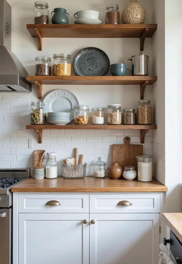 14 Tiny House Kitchen Ideas for Smart Functional Compact Living 56 14 Tiny House Kitchen Ideas for Smart Functional Compact Living 6. Open Shelving Concept