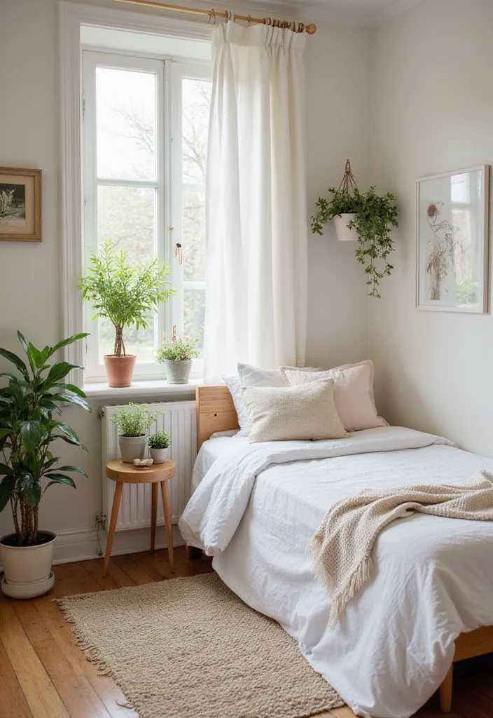 15 Small Bedroom Design Ideas for Better Flow and More Space 15. Seasonal Decor Refresh
