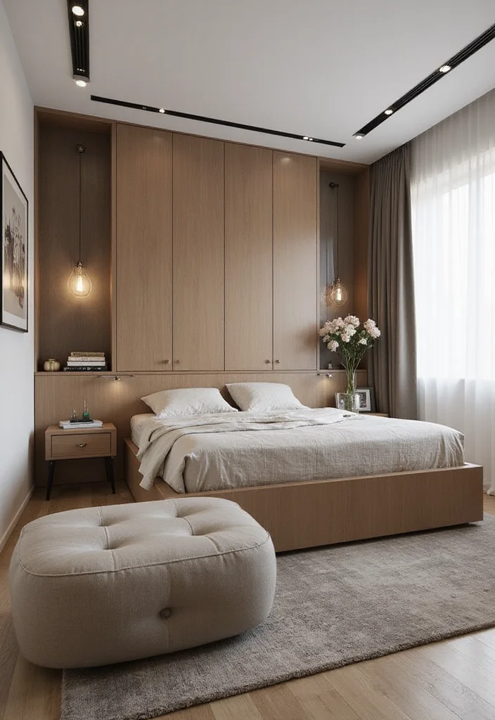 15 Small Bedroom Design Ideas for Better Flow and More Space 2. Multi Functional Furniture