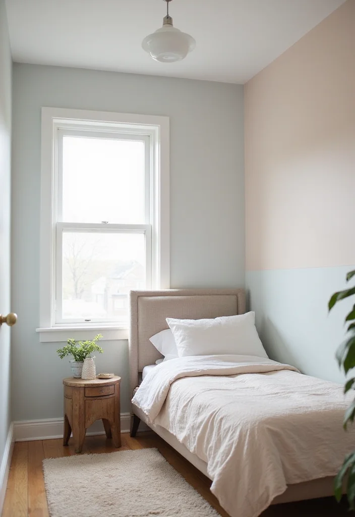 15 Small Bedroom Design Ideas for Better Flow and More Space 4. Light Color Schemes