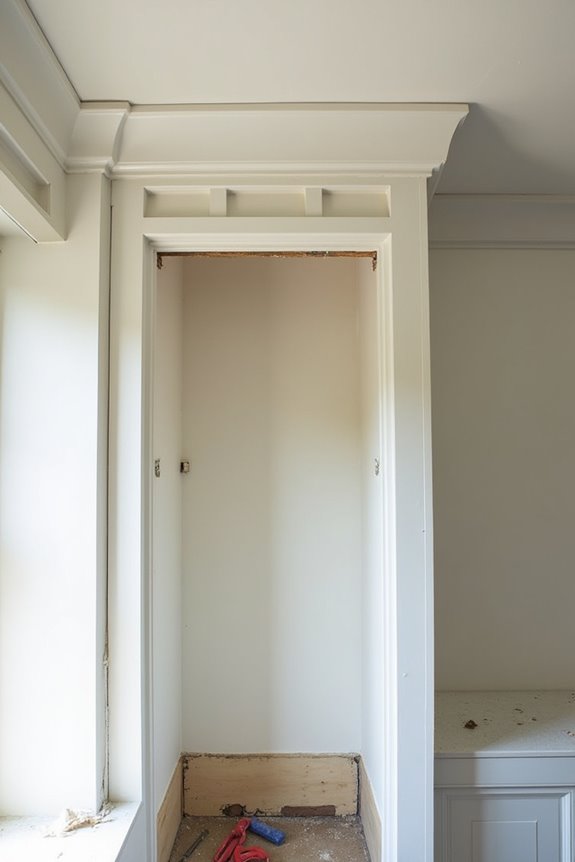assess hidden utilities reroute patch ceiling