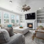 ceiling fan size guidance for living room