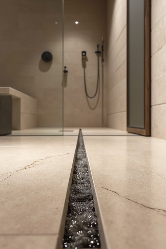 What Is a Wet Bathroom and How Does It Work? 4 central drain slope spacing ventilation
