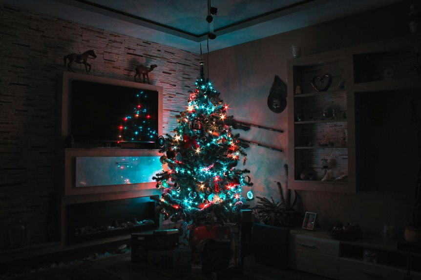 choosing appropriate christmas tree size for kids room