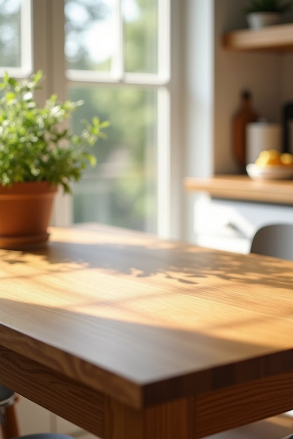 comfortable dining table height options and accessibility