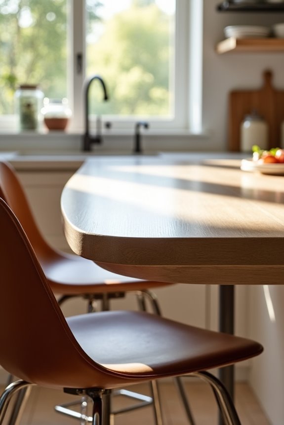 counter height tables informal dining solution