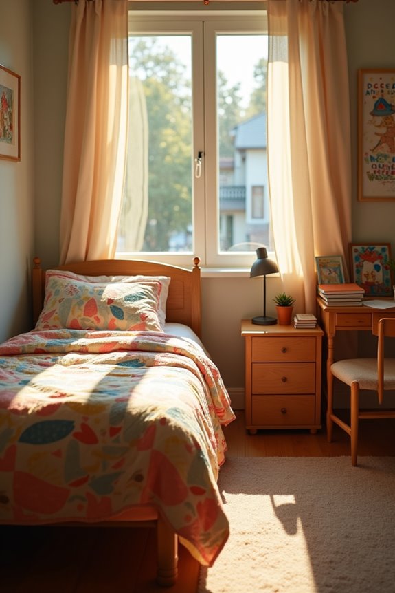 dedicated quiet study space promotes independence