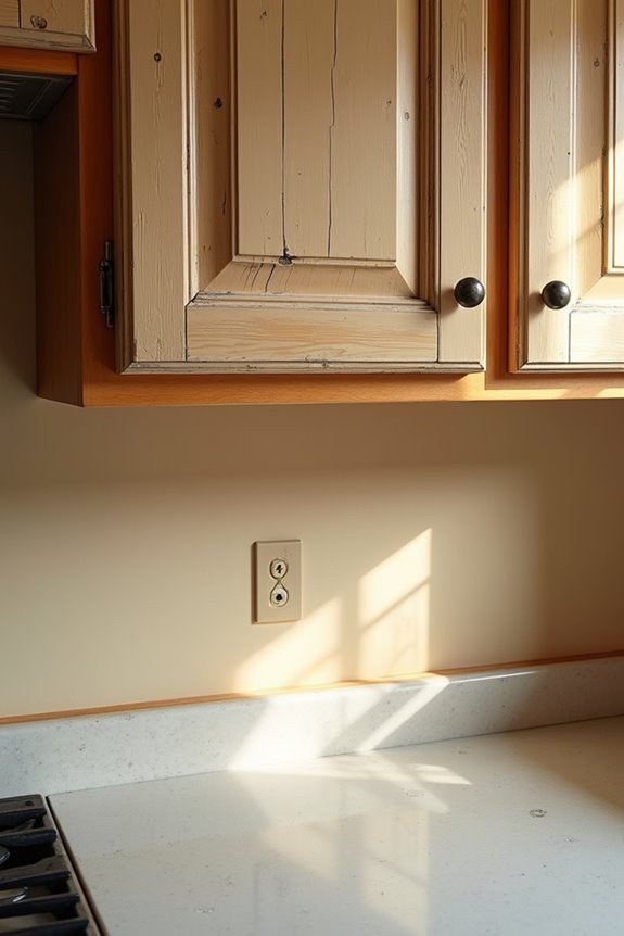 empty cabinets reveal true condition