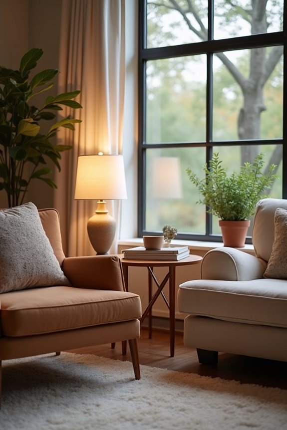 end tables for accessible reading comfort