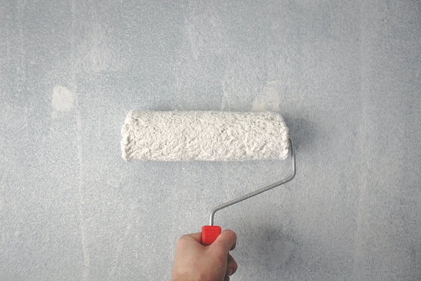 exterior paint inside bathroom safety