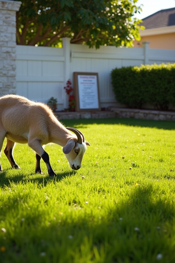 Can I Legally Have a Goat in My Backyard? 1 goat restrictions in hoa rules