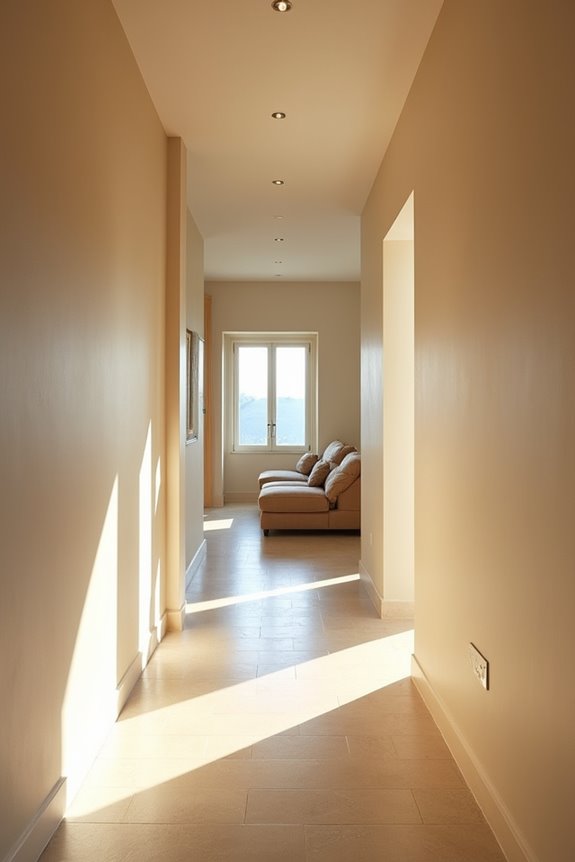 light shifts color across spaces daily