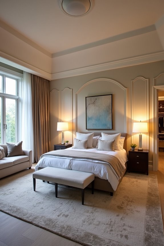 master bedroom larger en suite walk in closet