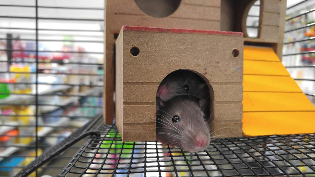 mice hiding spots in bedrooms