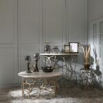 modern living room end table usage