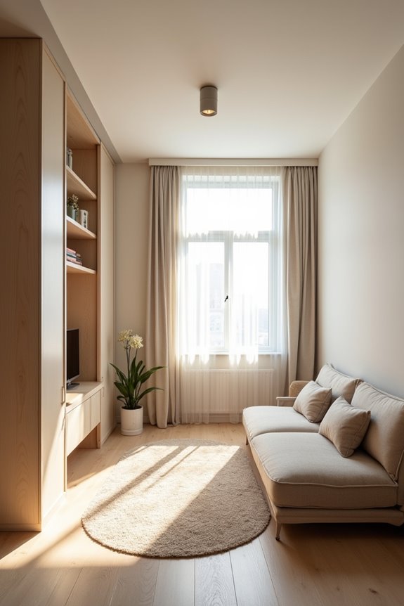 movable partitions define dedicated zones