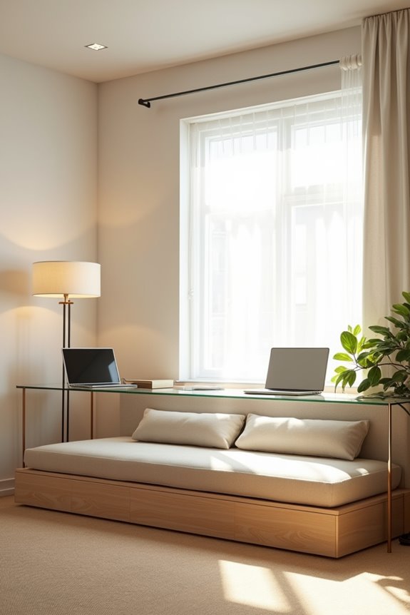multipurpose adaptable flex bedroom spaces