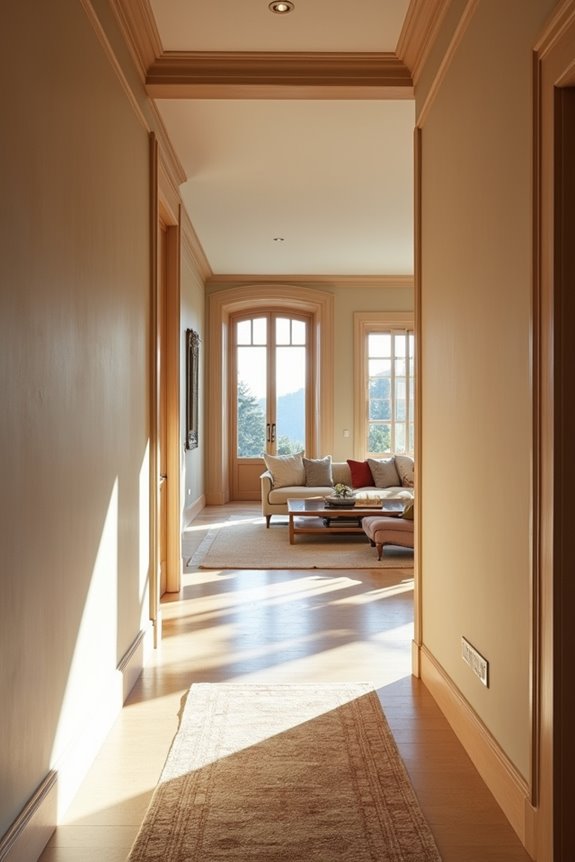 one shade lighter hallway unity